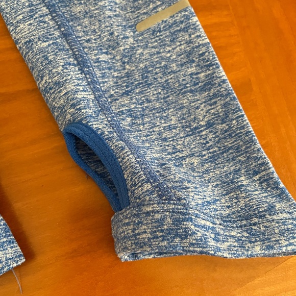 Nike Running Long Sleeve Heather Blue Dry Fit Quarter-Zip (Women’s Small) - Picture 6 of 8